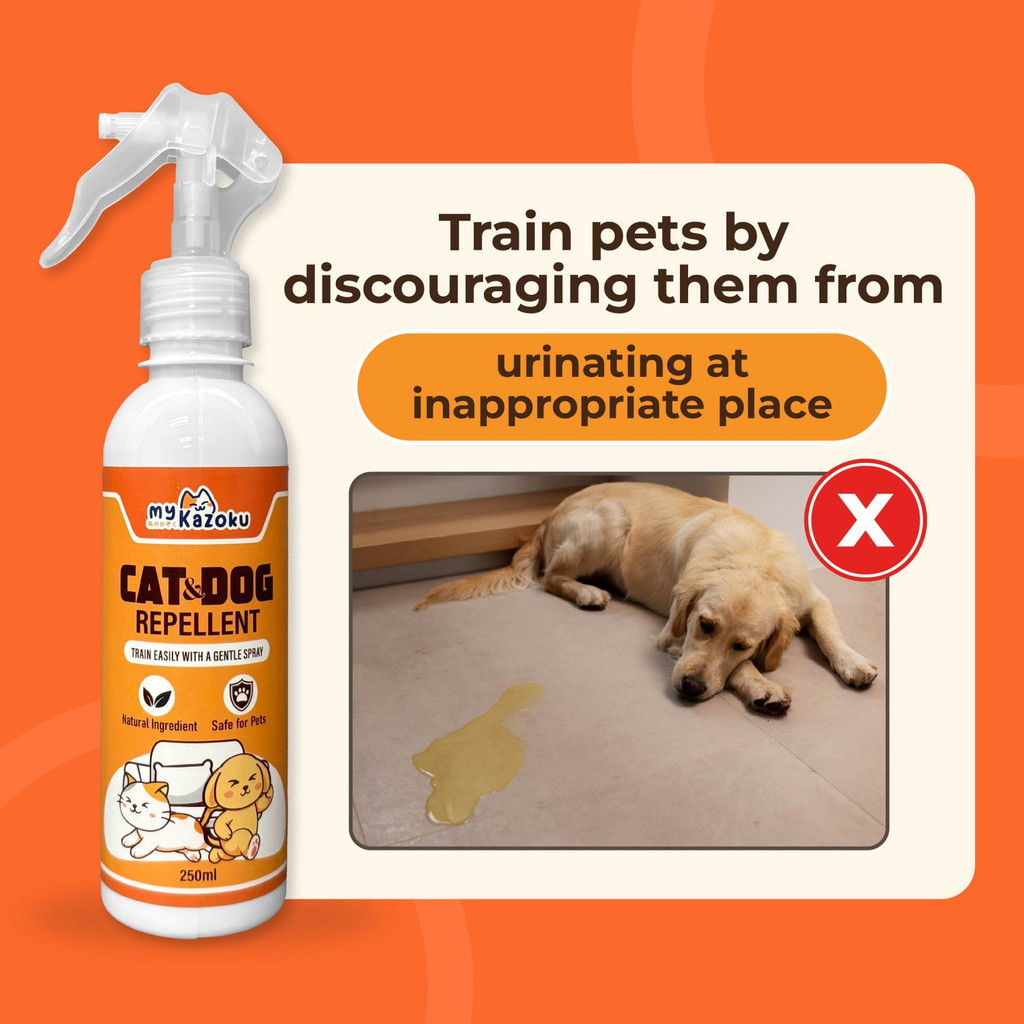 myKazoku Cat and Dog Repellent Spray 250ml Keep Pets Away from Furniture Garden Safe Non Toxic - Image 4